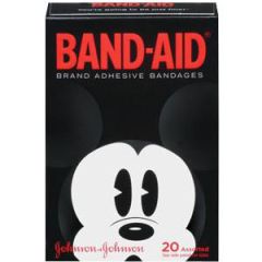BANDAGE MICKEY MOUSE ASSORTED BX/20