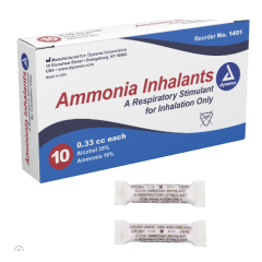 AMMONIA INHALANT AMPULE (SUB WITH 62022)
