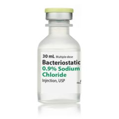 SODIUM CHLORIDE 0.9% 30ML BACTERIOSTATIC