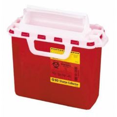 SHARPS CONTAINER 2 GAL RED 10EACH/CASE
