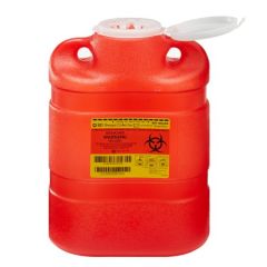 SHARPS CONTAINER 8.2 QT VNTD RED CS/12