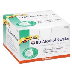 SWABS ALCOHOL 12BX/CS