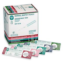 PUNCH BIOPSY ASSORTED BOX DISP BX/50