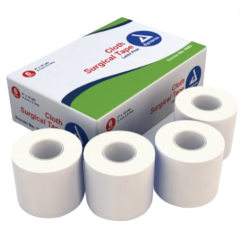TAPE CLOTH SURGICAL 1" x 10 YRD BX/50
