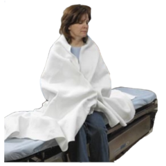 BLANKET DISPOSABLE POLYESTER 50x84 WHT