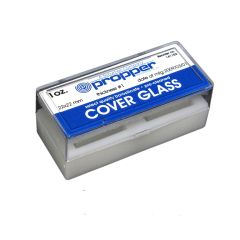 COVER GLASS MICROSCOPE 22X22MM 1oz./BX