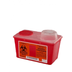 SHARPS CONTAINER 4QT CHIMNEY TOP SMALL