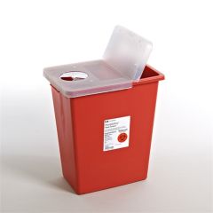 SHARPS CONTAINER 8 GAL RED 10EACH/CASE