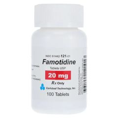 FAMOTIDINE TAB 20MG BT/100