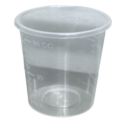 CUP MEDICINE PLASTIC 2 OZ CS/1840