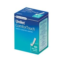 LANCETS SAFETY 28G UNILET COMFORT TOUCH