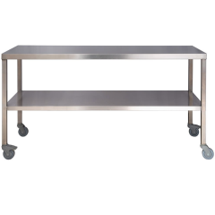 TABLE INSTRUMENT MOBILE SS 72 X 24 X 34"