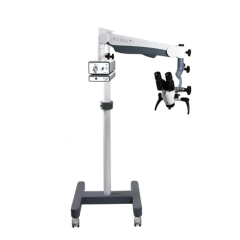 MICROSCOPE FLOOR STAND LONG ARM LED