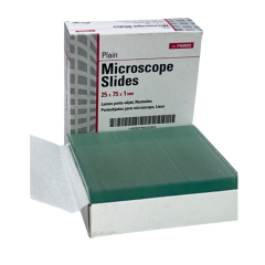 SLIDES PLAIN MICROSCOPE 75MM X 25MM