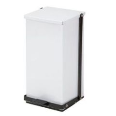 RECEPTACLE WASTE 48 QT WHITE