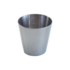 CUP MEDICINE STAINLESS STEEL 2 OZ